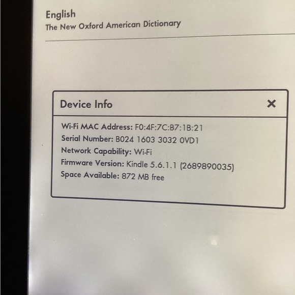 Amazon Black eBook Reader - Picture 5 of 5